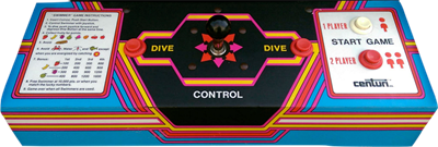 Swimmer - Arcade - Control Panel Image