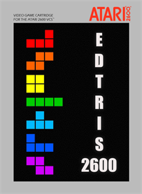 Edtris 2600 - Fanart - Box - Front Image