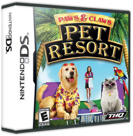 Paws & Claws: Pet Resort - Box - 3D Image