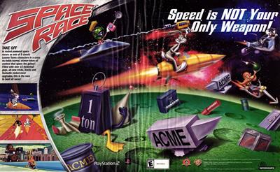 Looney Tunes: Space Race - Advertisement Flyer - Front Image