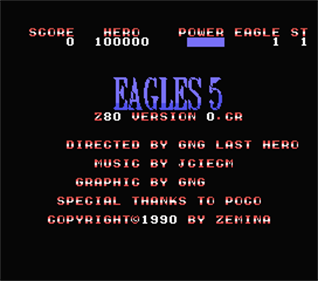 Eagles 5 - Screenshot - Game Title Image