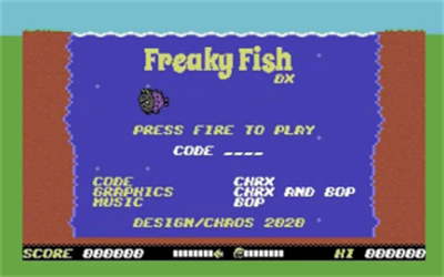 Freaky Fish DX - Screenshot - Game Title Image