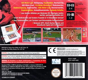 World Championship Games: A Track & Field Event - Box - Back Image