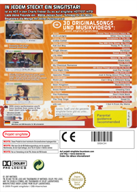 SingItStar: Hottest Hits - Box - Back Image