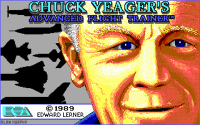 Chuck Yeager's Advanced Flight Trainer 2.0 - Screenshot - Game Title Image