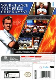 Hell's Kitchen: The Game - Box - Back