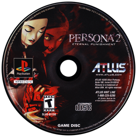 Persona 2: Eternal Punishment - Disc Image