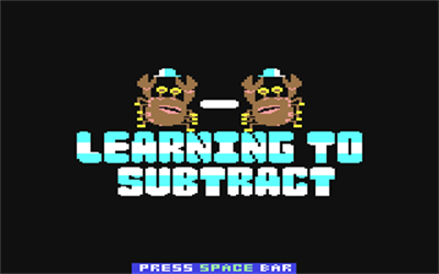 Learning to Add & Subtract - Screenshot - Game Title Image