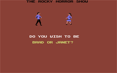 The Rocky Horror Show - Screenshot - Game Select Image
