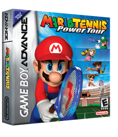 Mario Tennis: Power Tour - Box - 3D Image