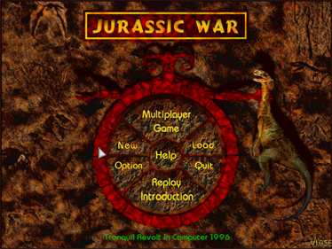 Jurassic War - Screenshot - Game Title Image