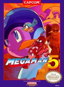 Mega Man 5 - Fanart - Box - Front Image