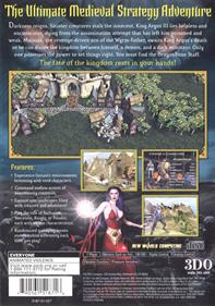 Heroes of Might and Magic: Quest for the Dragon Bone Staff - Box - Back Image