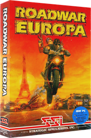 Roadwar Europa - Box - 3D Image