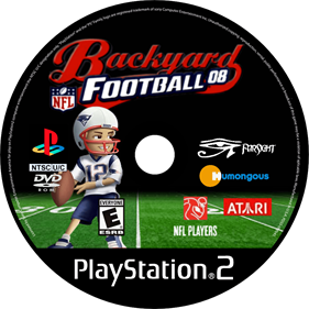 Backyard Football '08 - Fanart - Disc Image