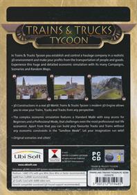 Trains & Trucks Tycoon - Box - Back Image