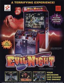 Evil Night - Advertisement Flyer - Front Image
