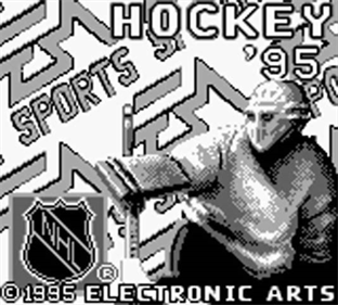 NHL Hockey 95 - Screenshot - Game Title Image