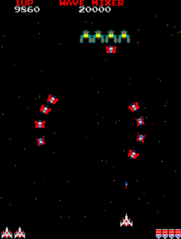 Galaga Wave Mixer