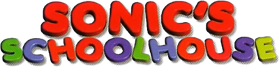 Sonic's Schoolhouse - Clear Logo Image