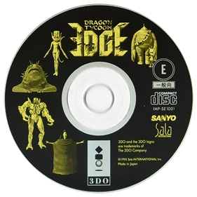 Dragon Tycoon Edge - Disc Image