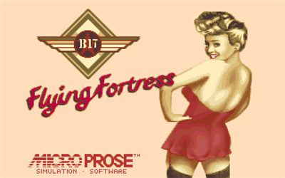 B-17 Flying Fortress - Screenshot - Game Title Image