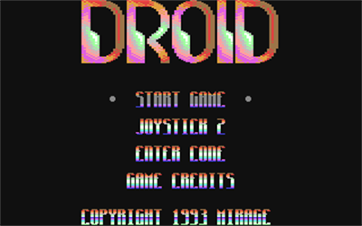 Droid - Screenshot - Game Title Image