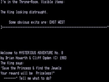 Mysterious Adventures # 08: The Wizard of Akyrz - Screenshot - Game Title Image