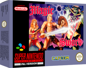 Magic Sword - Box - 3D Image