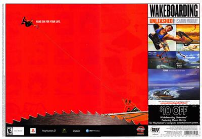 Wakeboarding Unleashed - Advertisement Flyer - Front Image