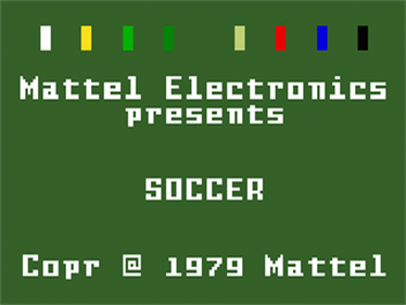 NASL Soccer - Screenshot - Game Title Image