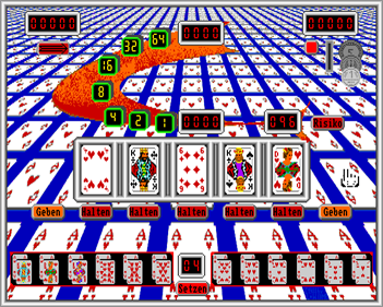 Amiga Poker - Screenshot - Game Over Image
