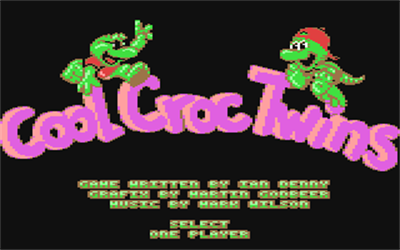 The Cool Croc Twins - Screenshot - Game Title Image