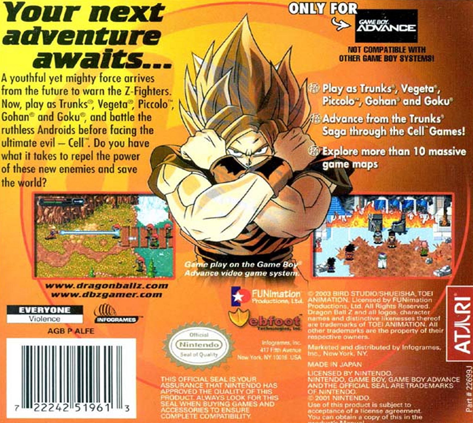 Dragon Ball Z: The Legacy of Goku II Details - LaunchBox Games Database