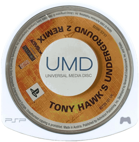 Tony Hawk's Underground 2 Remix - Disc Image