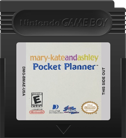 Mary-Kate and Ashley: Pocket Planner - Fanart - Cart - Front Image