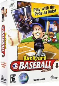 Backyard Baseball 2003 - Box - 3D Image