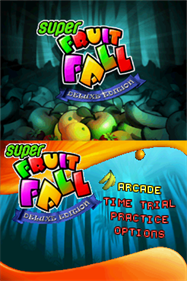 Super Fruit Fall - Screenshot - Game Title Image