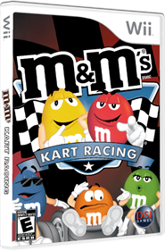 M&M's Kart Racing - Box - 3D Image