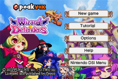 Wizard Defenders - Screenshot - Game Title Image