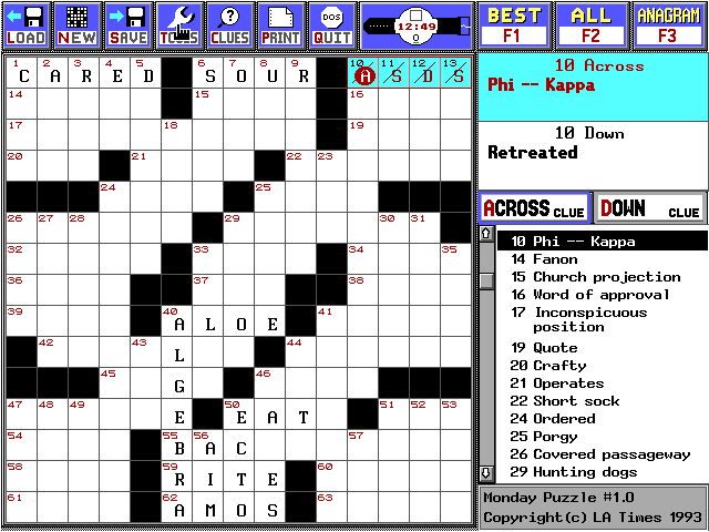 CrossWorld: The LA Times Edition