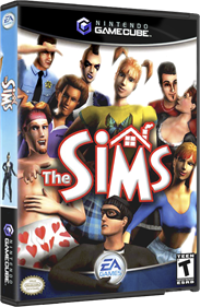 The Sims - Box - 3D Image