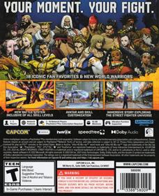 Street Fighter 6 - Box - Back Image