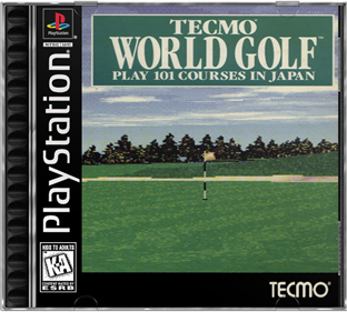 Tecmo World Golf - Box - Front - Reconstructed Image