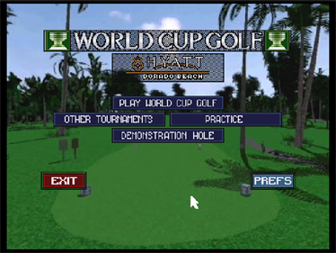 World Cup Golf: Hyatt Dorado Beach - Screenshot - Game Title Image