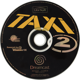 Taxi 2: Le Jeu - Disc Image