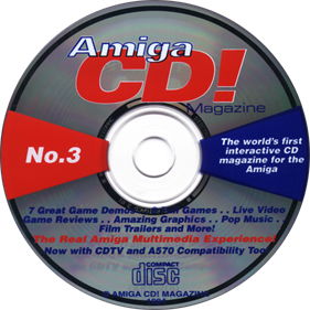 Amiga CD! Issue No. 3 Cover Disc - Disc Image