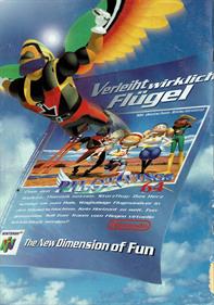 Pilotwings 64 - Advertisement Flyer - Front Image