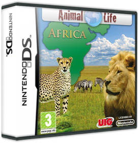 Animal Life: Africa - Box - 3D Image