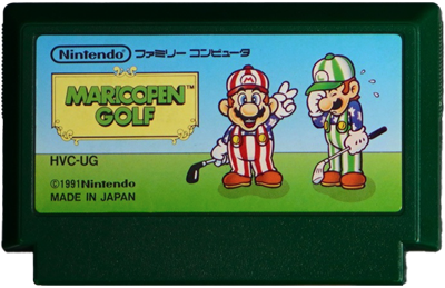 NES Open Tournament Golf - Cart - Front Image